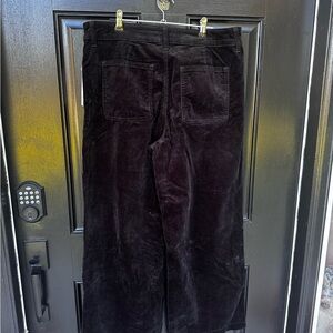 Time & Tru Size 12 NWT Black Corduroy Cargo Pants